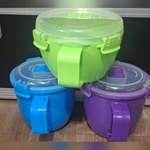Set of 3 SISTEMA TO GO Soup Cup. G